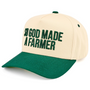 SO GOD MADE A FARMER TRUCKER HAT - GREEN