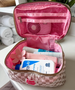 COWGIRL COSMETIC BAG - PUNCHY PINK