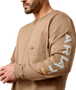 MENS ARIAT REBAR WORKMAN LOGO T-SHIRT
