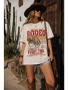 WOMENS AMERICAN RODEO SHOW OVERSIZED TEE