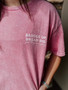 WOMENS SADDLE UP DREAM BIG OVERSIZED TEE 