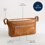 NASH SADDLE ADJUSTABLE TRAVEL STROLLER CADDY 