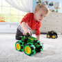 JOHN DEERE MOSTER TREAD TRACTOR - LIGHTNING WHEELS 