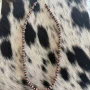 4MM SMOOTH AND 6MM FLUTED COPPER NECKLACE
