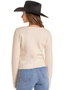 ROCK & ROLL WOMEN'S RUCHED TIE TOP LONG SLEEVE