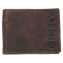 HOOEY WYATT SMOOTH BIFOLD LEATHER WALLET