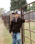 CINCH KID'S DARK BROWN 1/4 ZIP PULLOVER