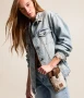 STS PHOEBE COWHIDE LEATHER PHONE PURSE