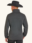 ROCK & ROLL HENLEY PULLOVER IN GREY
