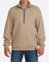 CINCH MENS STONE 1/2 ZIP PULLOVER