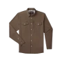PONCHO THE LEWIS BROWN PEARL SNAP