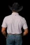 FERRELL MENS SPADE PATTERN SHORT SLEEVE PEARL SNAP