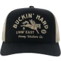 HOOEY BUCKIN' HARD TRUCKER HAT