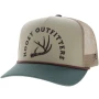 HOOEY TAN/GREEN SNAPBACK SHED HAT