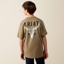 ARIAT BOYS LONGHORN TEE
