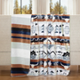 Wrangler® Limestone Butte Reversible Plush Throw