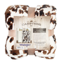 WRANGLER TRI-COLORED COW THROW BLANKET