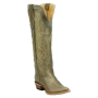 JUSTIN ADA ROUND TOE GREEN WOMENS BOOTS 