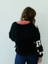 BLACK HORSESHOE CARDIGAN