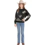 GIRLS BLACK AND WHITE DESERT SWEATER 