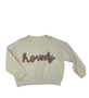 GIRLS HOWDY BLUSH PINK CREWNECK