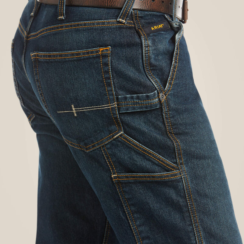 Work Pants Ariat Carpenter Jeans ARIAT MEN'S REBAR PHANTOM