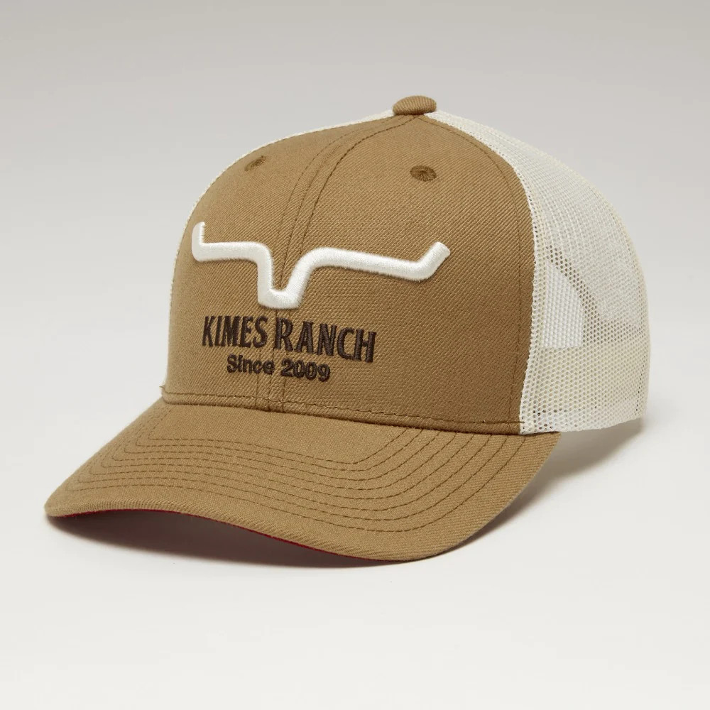 KIMES RANCH STR8 EDGE TRUCKER HAT - FRINGE WESTERN WEAR