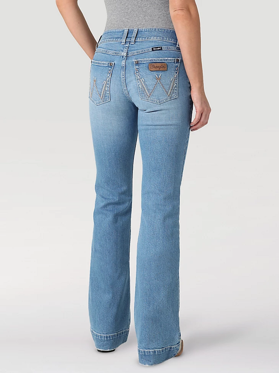 Wrangler Wide Leg Trouser Jeans Women RETROu00ae MAE WIDE LEG