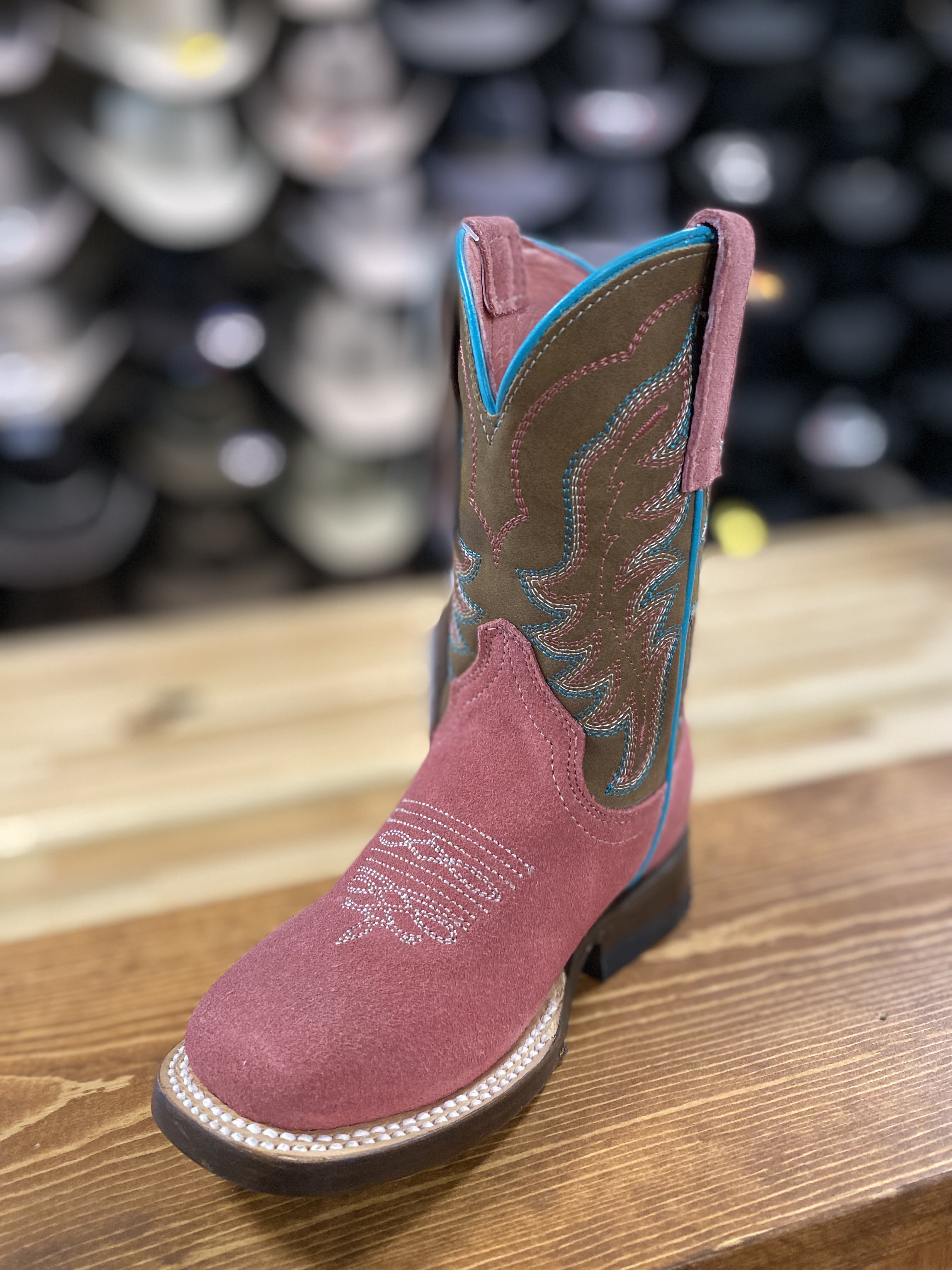 ROPER GIRLS PINK BOOT - FRINGE WESTERN WEAR