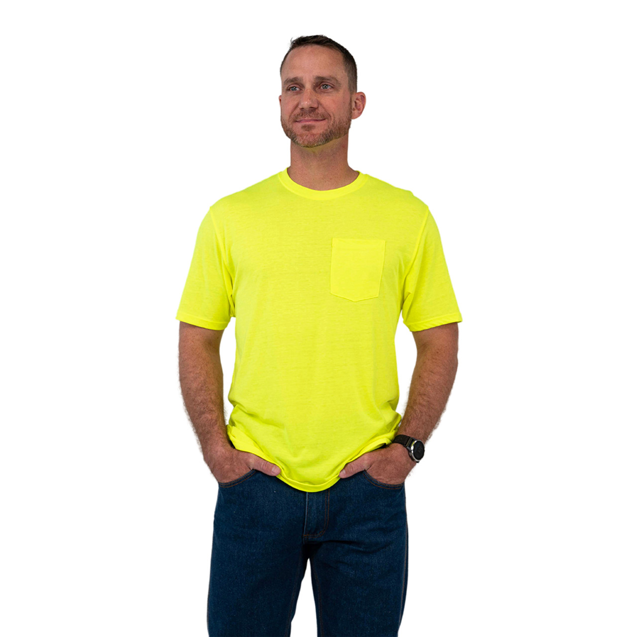 KEY 819.39 MENS ENHANCED HI VIS BOOST SHIRT - FRINGE WESTERN WEAR