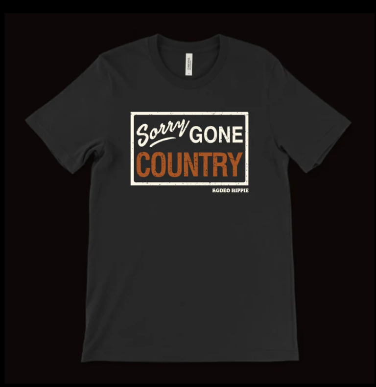 SORRY GONE COUNTRY TEE - FRINGE WESTERN WEAR display picture 2