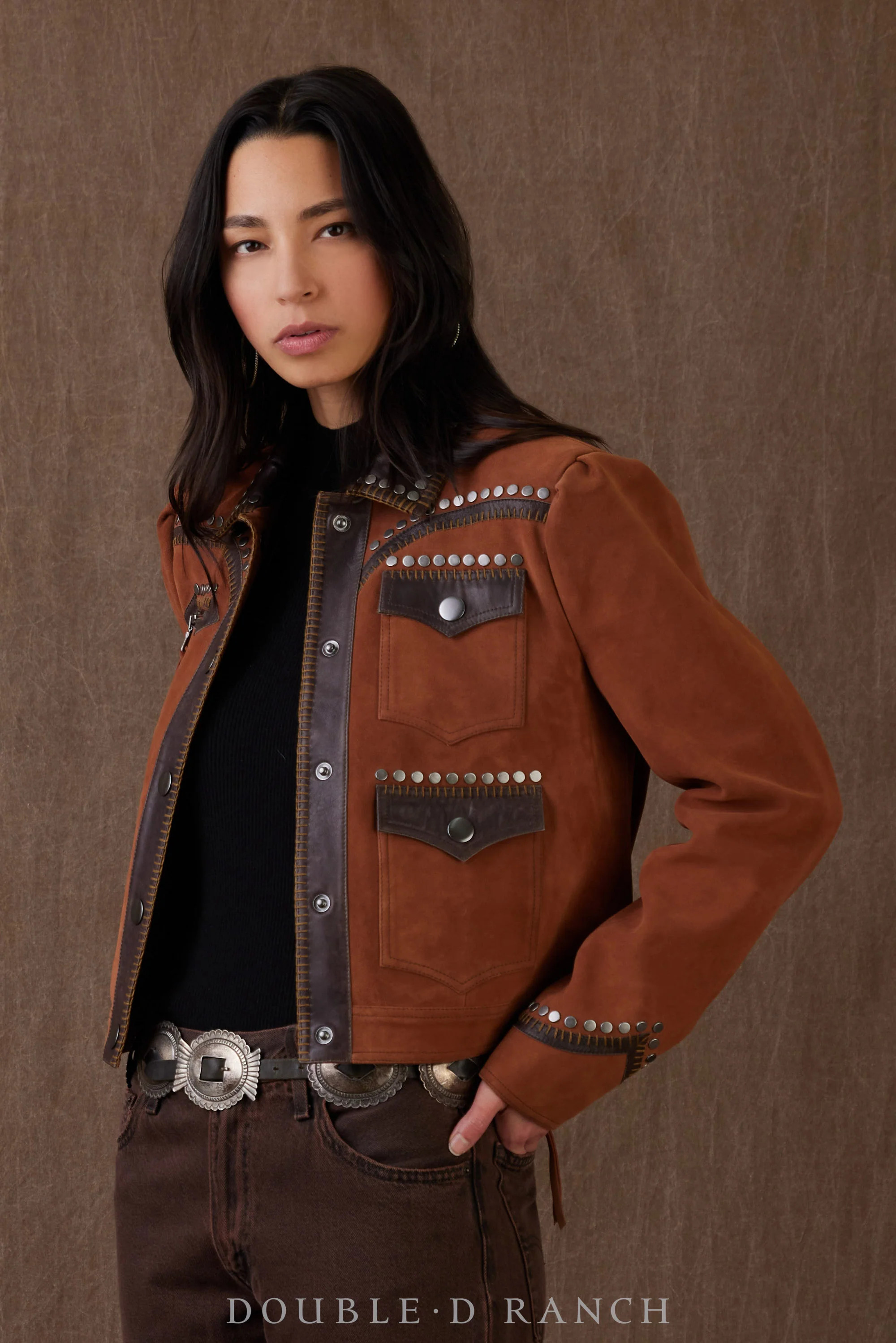 DOUBLE D RANCH KEEP GETTIN' BACK UP JACKET - FRINGE WESTERN WEAR