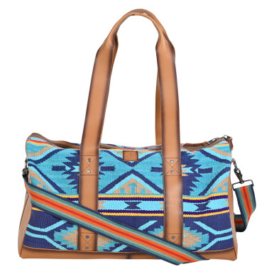 STS31861 MOJAVE SKY DUFFLE - FRINGE WESTERN WEAR