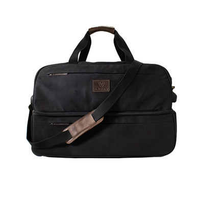 ARIAT CANVAS ROLLING DUFFLE - FRINGE WESTERN WEAR