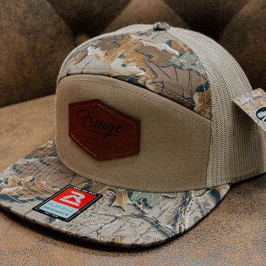 RICH 168 REALTREE KHAKI FRINGE CAP - FRINGE WESTERN WEAR