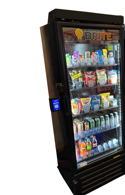 BRITE by ASI™ Smart Cooler Conversion Kit Installed on the Imbera G319 Single Door Cooler