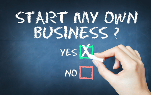 Person making a decision about starting a vending business, representing planning, commitment, and choosing the right path to become a vending entrepreneur