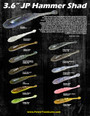 JP Hammer Custom Shad Drop Shot Kit