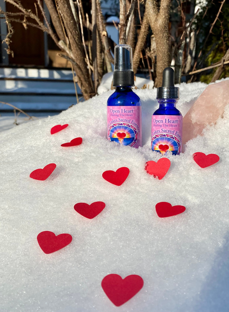 Open Heart Sprays & Oils - Great Lakes Sacred Essences