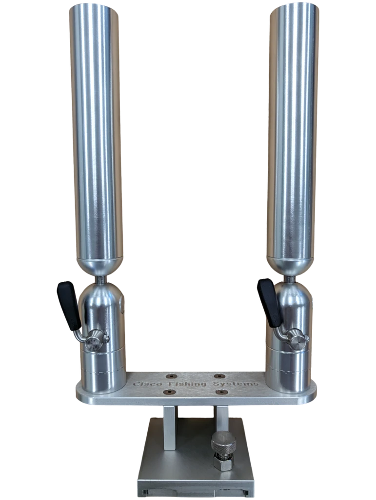 Cisco Double Tube Rod Holder on Quick Release Base (PKDTM)