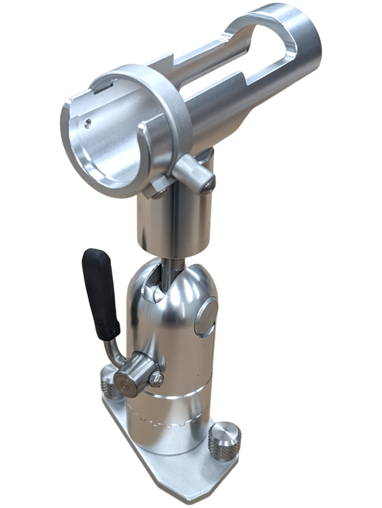  Cisco Single Adjustable Short Cradle Rod Holder  with Chicken Ring (RHSCR-CR) — rhscr