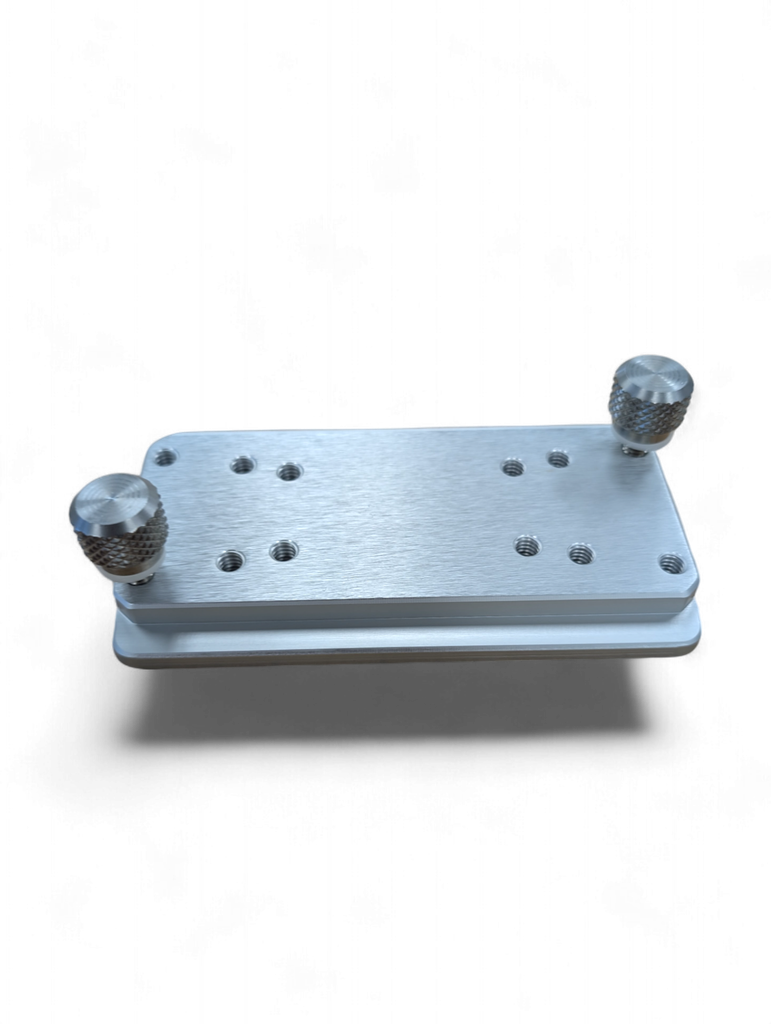 Cisco Fishing Systems Track Mount with 8" Risers (Downrigger/Cross Plate Compatible (MTTRM-8) — mttrm