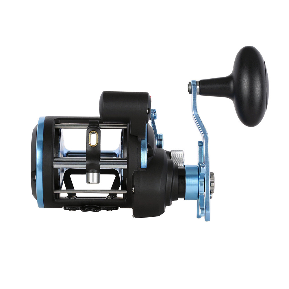PENN WARII20LWLCLH Warfare II Level Wind 20 Left Hand Conventional Reel w\/Line Counter