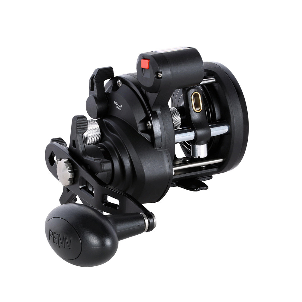 PENN RVLII15LWLC Rival II 15 Level Wind Conventional Reel w\/Line Counter