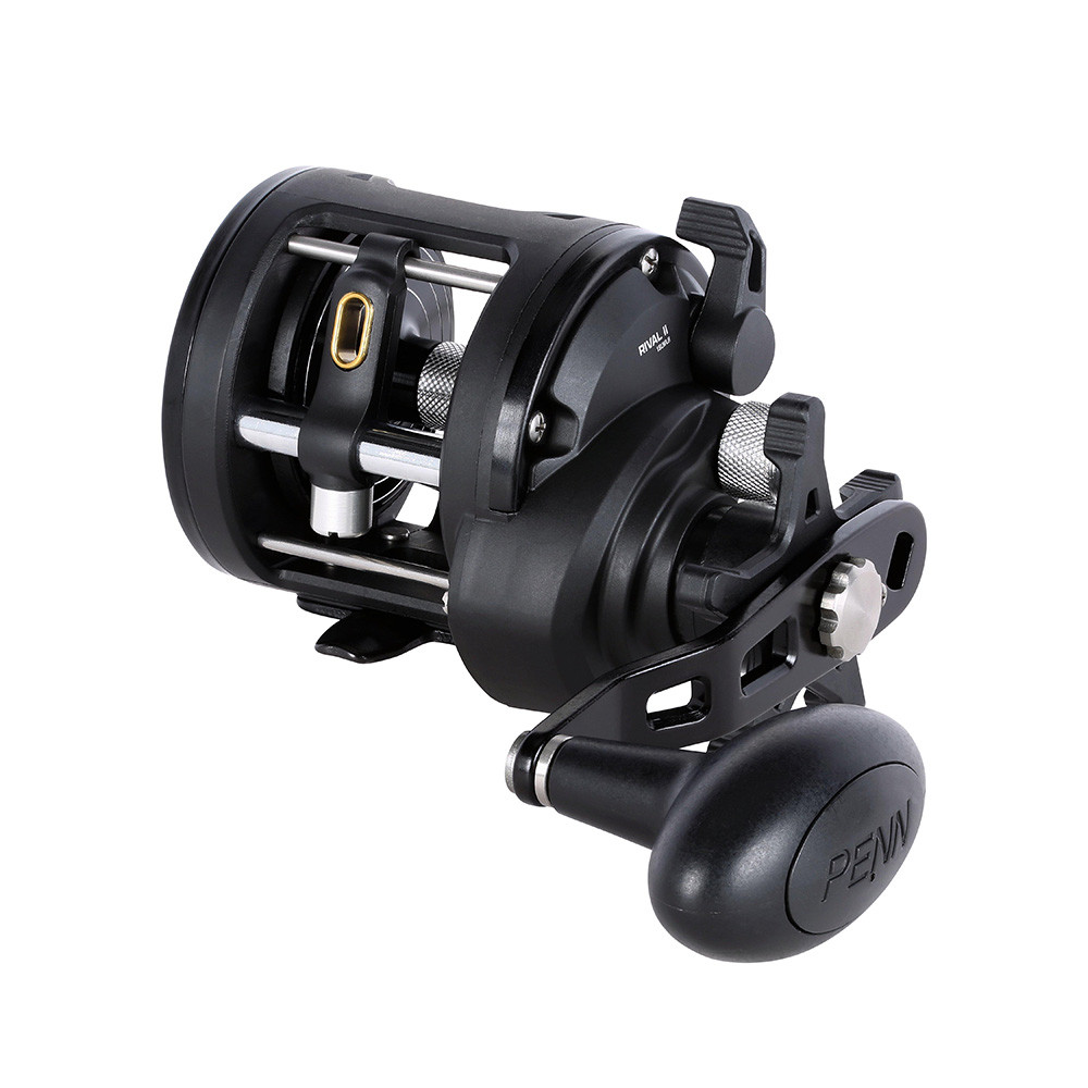 PENN RVLII15LWLH Rival II 15 Level Wind Left Hand Conventional Reel