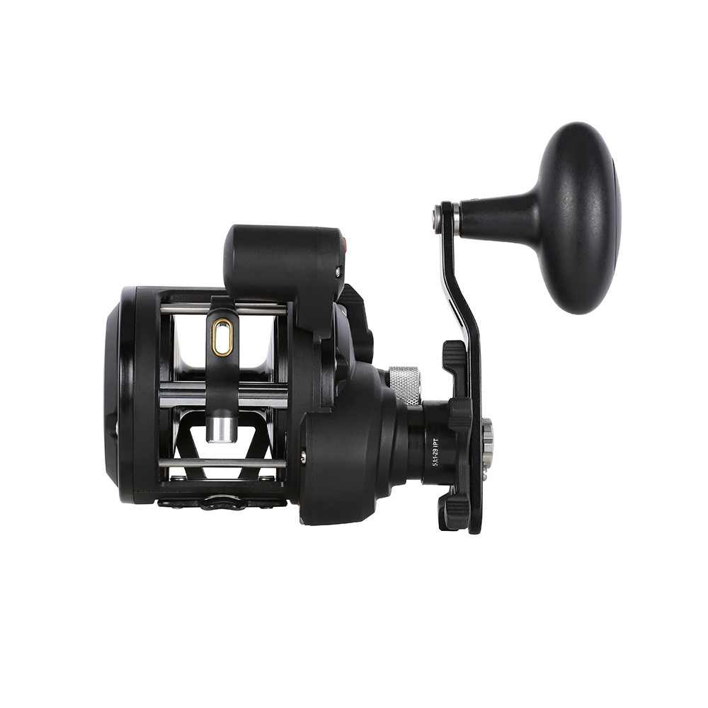 PENN RVLII15LWLHLC Rival II 15 Level Wind Left Hand Conventional Reel w\/Line Counter