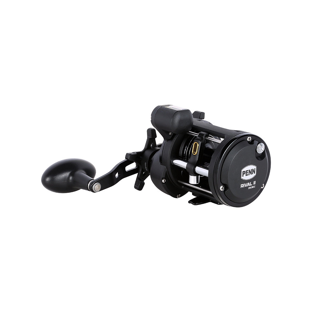 PENN RVLII20LWLC Rival II 20 Level Wind Conventional Reel w\/Line Counter