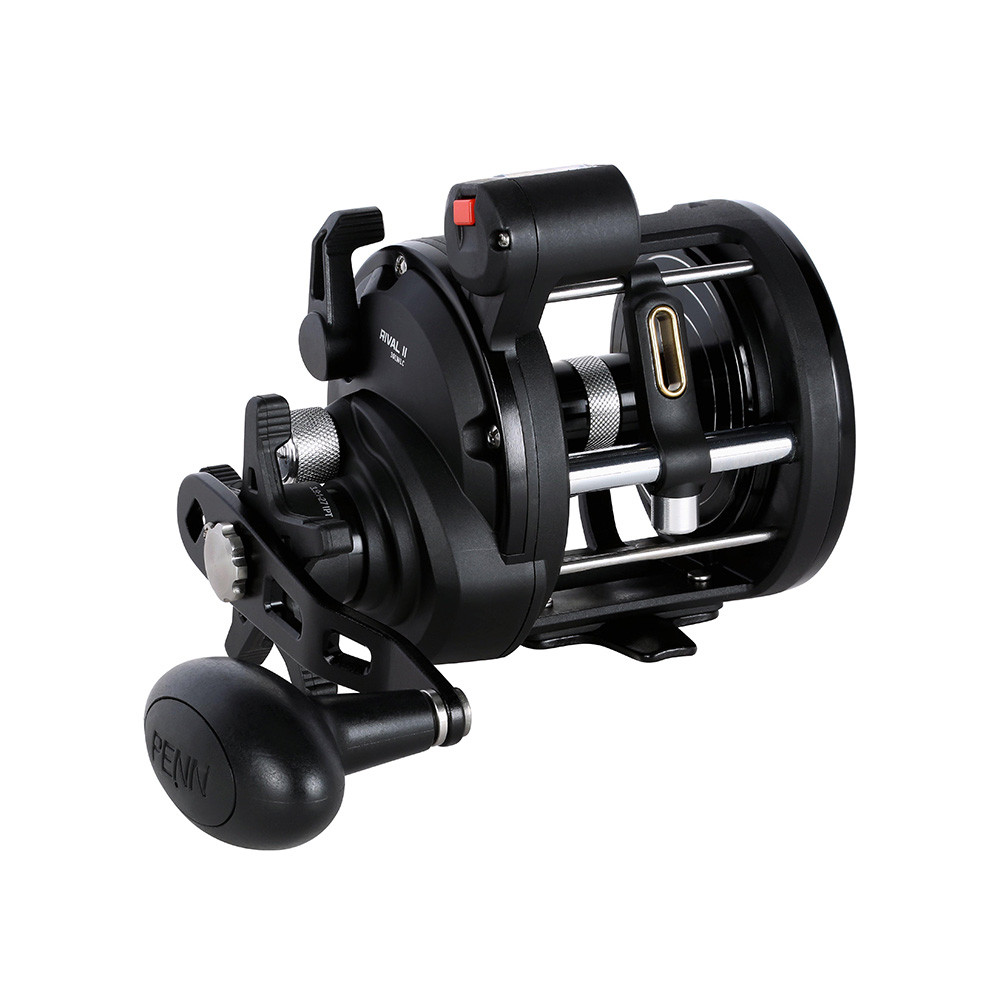 PENN RVLII30LWLC Rival II 30 Level Wind Conventional Reel w\/Line Counter
