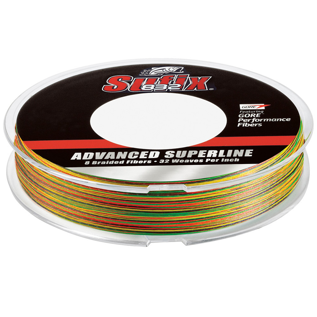 Sufix 832 Braid - 65lb - Fire Tiger - 300 yds