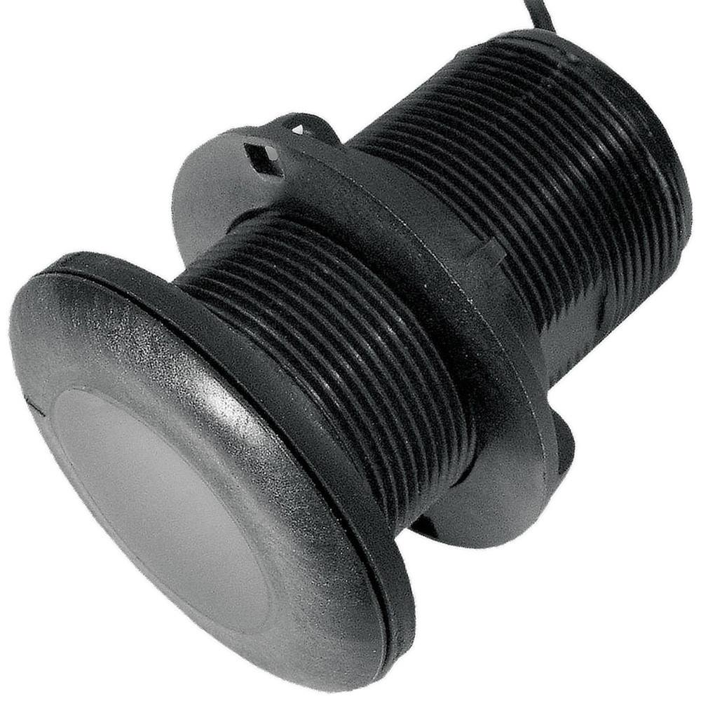 Airmar P319 Plastic Thru Hull Depth  Temperature Transducer - 600W- 50\/200kHz - Requires Mix  Match Cable